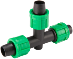 Tee Connector for Drip Tape 1001