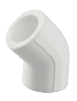 PP-R Elbow No. 2 F-F 45° EvoSanitary® (PD)
