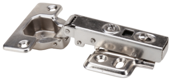Concealed Hinge for Overlay Door with Soft-Close