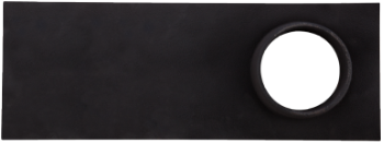 Cast Iron Hob with Flue Collar 471*172mm