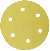 Abrasive Disc with Hook-and-Loop Attachment with Holes F