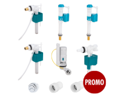 Sanitary Promo Pack 9/ 115 pcs / Toilet Fill-Drain
