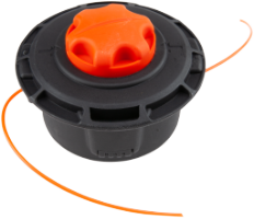 Brush cutter head with nylon line and quick feed 1160