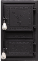 Monobloc Stove Door Deer
