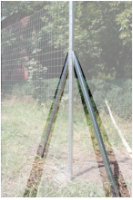 Galvanized Steel Bracing for Fence Mesh 30x40x30-2
