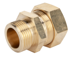 Brass Quick Connector for Stainless Steel Pipe Solar Panels EvoSanitary®