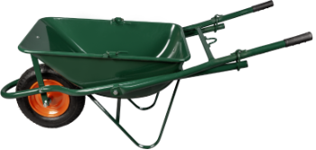 Construction Wheelbarrow EvoTools® / T: 75; R: 3.50-8