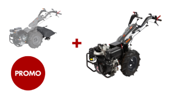 Tiller Package with Diesel Engine Kama MTD370, Electric Start and Rotary Tiller EvoTools +Plus®
