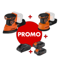 Orbital and Corner Sander Kit with Batteries and Charger