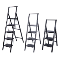 Steel Ladder EvoTools® / N[steps]: 5; Hu[cm]: 118; Ht[cm]: 161