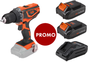 Drill Driver with 2 Batteries and Charger MAX 20V ONE PROMO