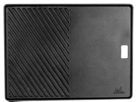 Cast Iron Stove Plate with 2 Sides