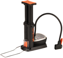 Foot Pump for Car with Pressure Gauge and Two Pistons EvotoolsS
