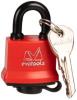 Water-Resistant Padlock with Plastic Cover EvoTools®