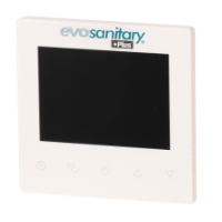Programmable Wireless Room Thermostat, WI-FI Connection EvoSanitary +Plus®