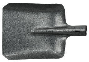 Shovel Type C, Gray Carbon / L[mm]: 270; l[mm]: 230; C[pcs]: 1