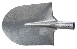Round Shovel, Gray Carbon