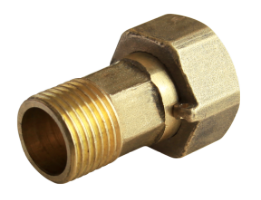 Water Meter Union / D[inch]: 3/4FI-1/2FE