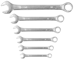 Combination Spanners (6 Pieces) EvoTools® / S[mm]: 8-9-10-13-14-17