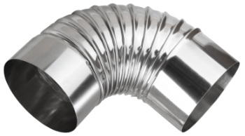 Stainless Steel Elbow Pipe / D[mm]: 150; SN: CIX90/150