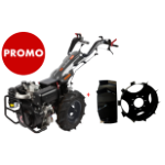 Diesel Tiller Package 10 hp with Metal Wheels MTD370 Kama EvoTools +Plus®