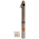 Submersible Centrifugal Pump 1100W, Stainless Steel, 14 Turbines, Control Panel, Increased Sand Resistance EvoSanitary +Plus®