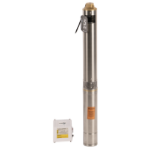 Submersible Centrifugal Pump 750W, Stainless Steel, 12 Turbines, Control Panel, Increased Sand Resistance EvoSanitary +Plus®