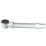 Flexible Shower Tray and Washbasin Siphon with Waste Texo