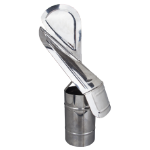 Rotating Chimney Terminal Cap Stainless Steel II