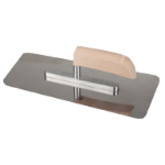 Stainless Steel Venetian Trowel with Wooden Handle EvoTools® Professional